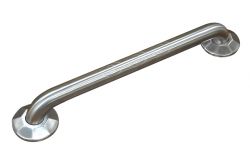 Stainless Steel Grab Bar, Grip + Pressed Pattern Design - BS-DG007